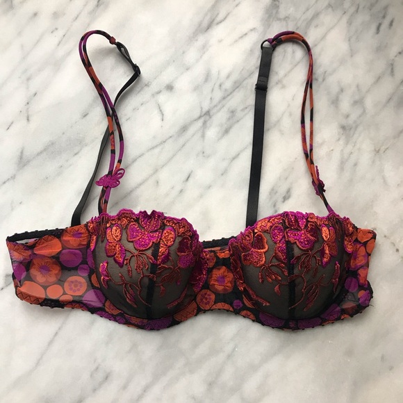 aubade Other - Aubade lace floral bras size 34B